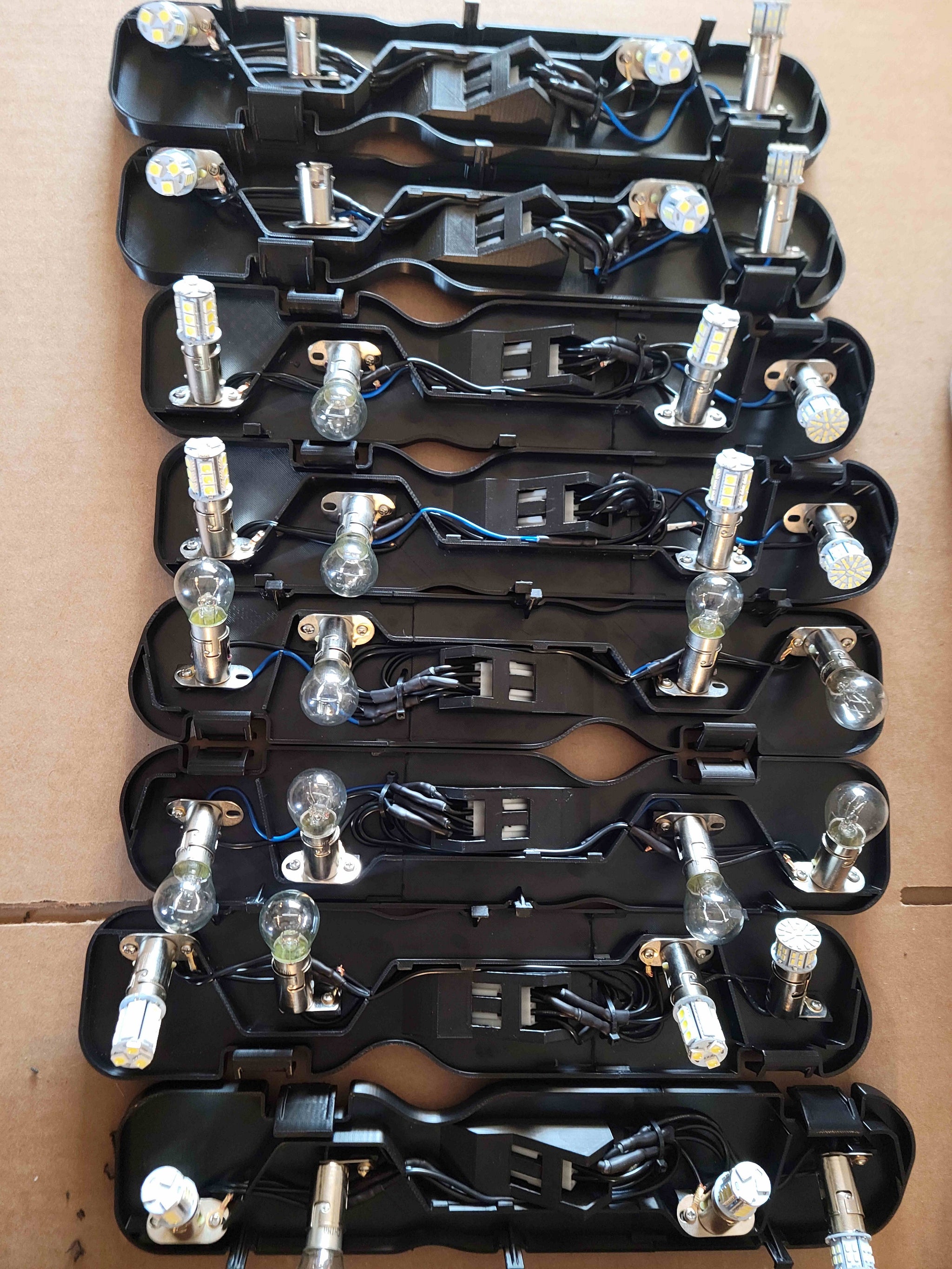 S13 COUPE TAIL LIGHT BULB HOUSINGS (NOT FULL TAIL LIGHT ASSEMBLIES